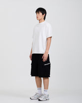 HB.BLACK.SYMBOL.CARGO.SHORTS