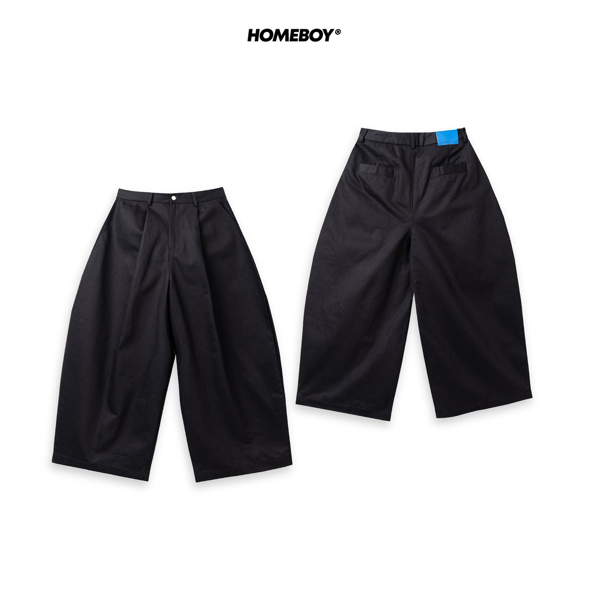 HB.BLACK.SLUB.PANTS