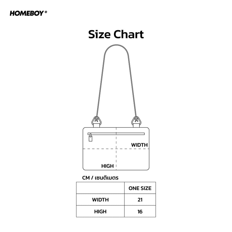 HB.MANEKI.NEKO.MINI.BAG Size Chart