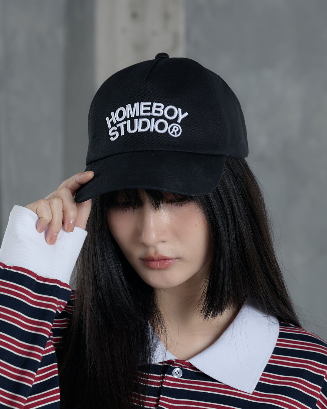 HB.BLACK.HEART.CAP