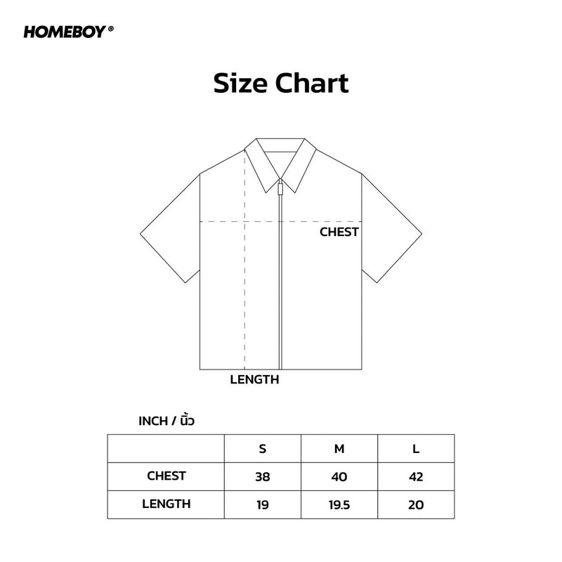 HB.LUCKY.GIRL.SHIRT Size Chart