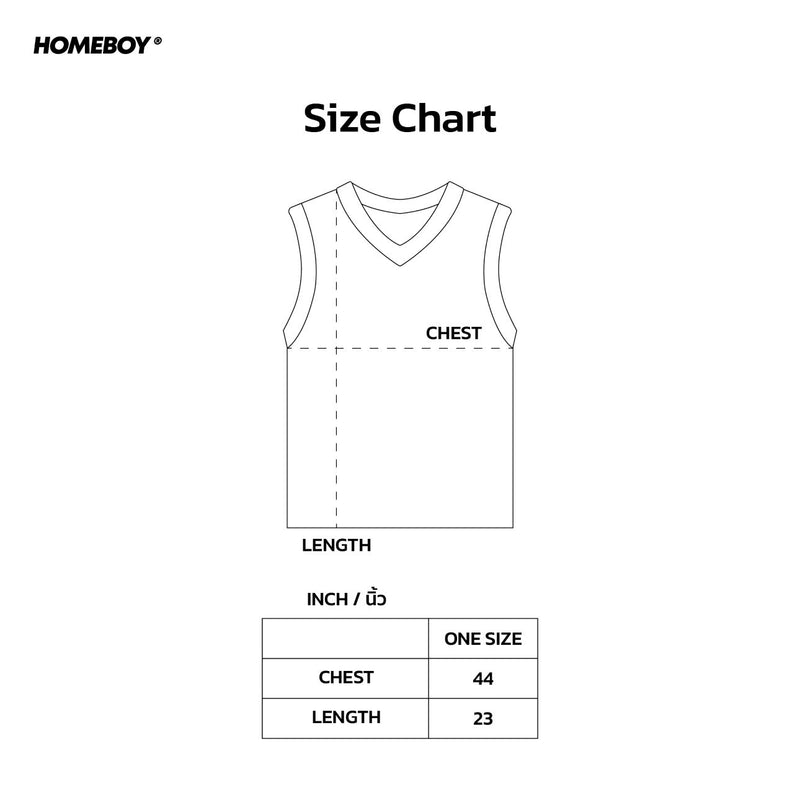 HB.SPARSELY. KNIT. SWEATER Size Chart